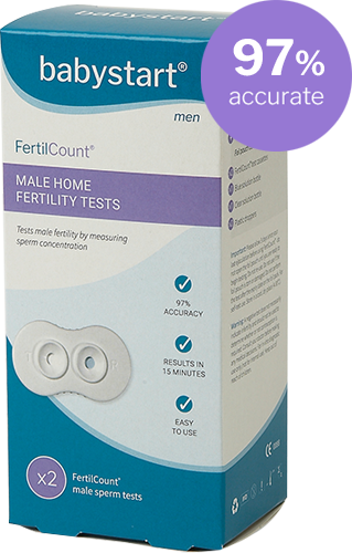 Babystart frjósemispróf fyrir karlmenn 2 stk.