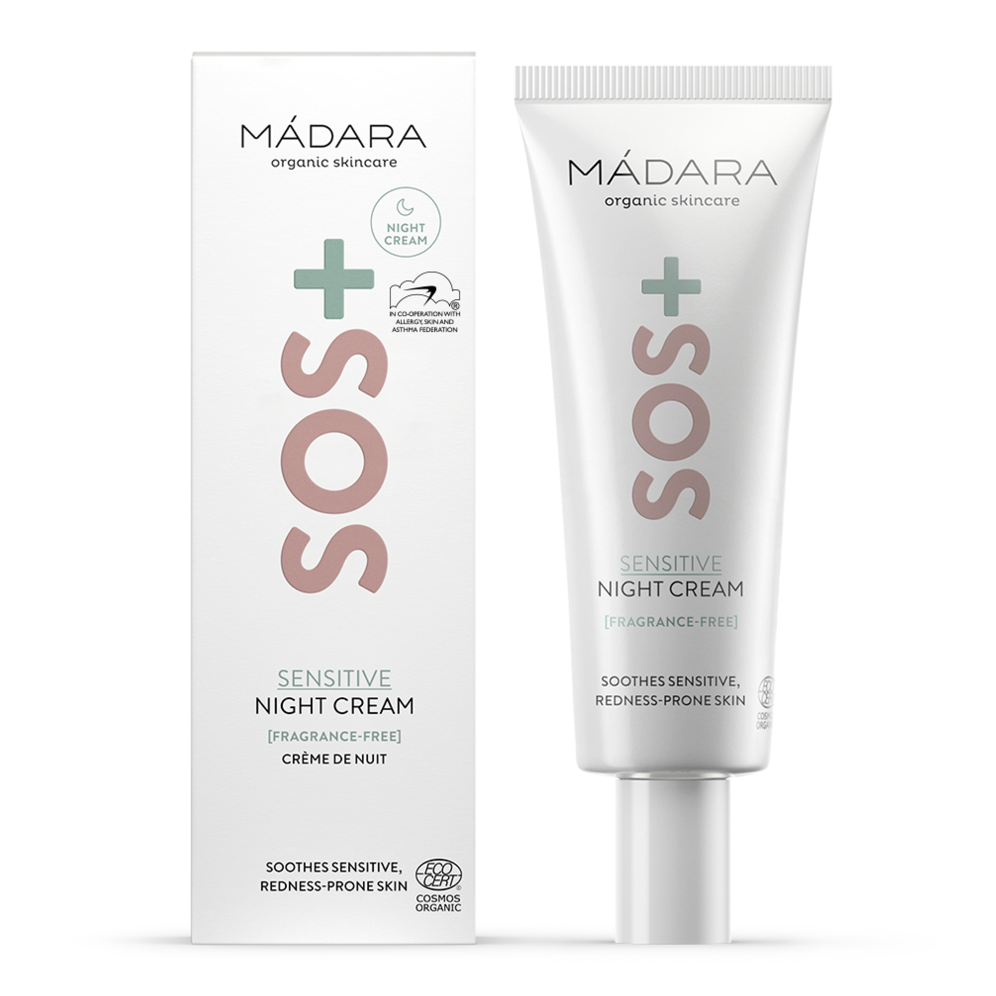 Mádara SOS+ SENSITIVE Night cream 70 ml. (1)