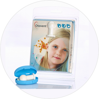 Otovent, við undirþrýstingi í miðeyra 1 nefstykki+5 blöðrur (2)