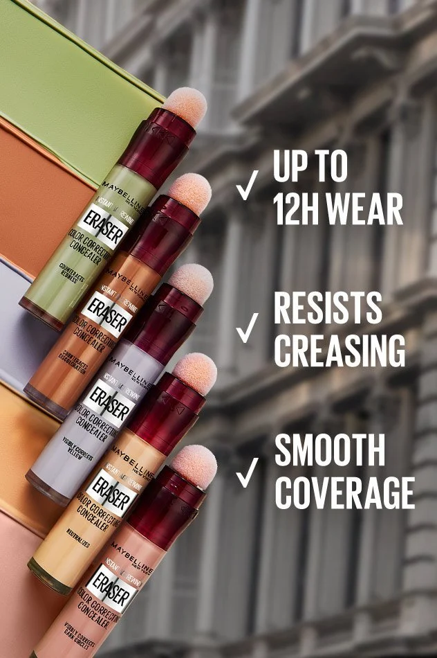 Maybelline Instant Anti Age Eraser Concealer Color Correct #Purple (3)