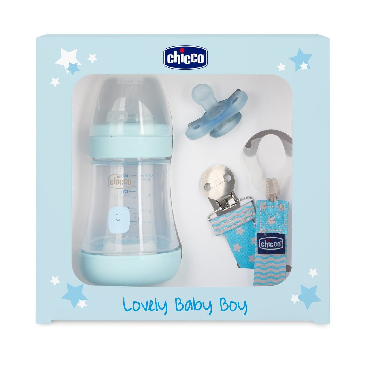 Chicco Perfect 5 gjafasett #blátt