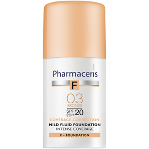 Pharmaceris F, Intense farði SPF20 bronze no. 03, 30 ml.