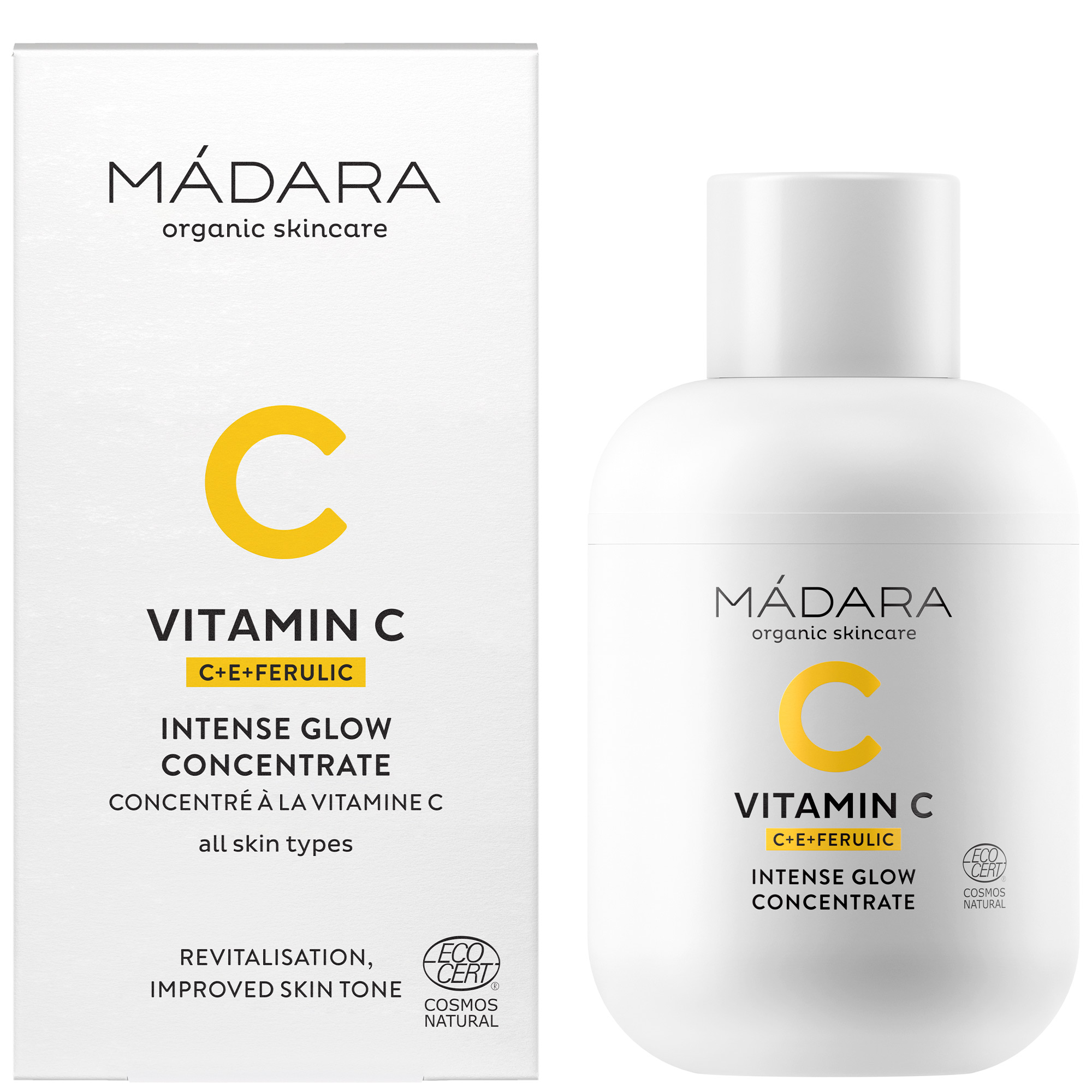 Mádara Vitamin C Intense Glow Concentrate 30 ml.
