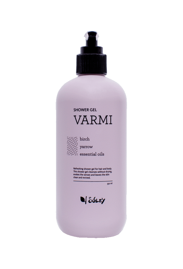 Sóley Varmi sturtugel 350 ml.