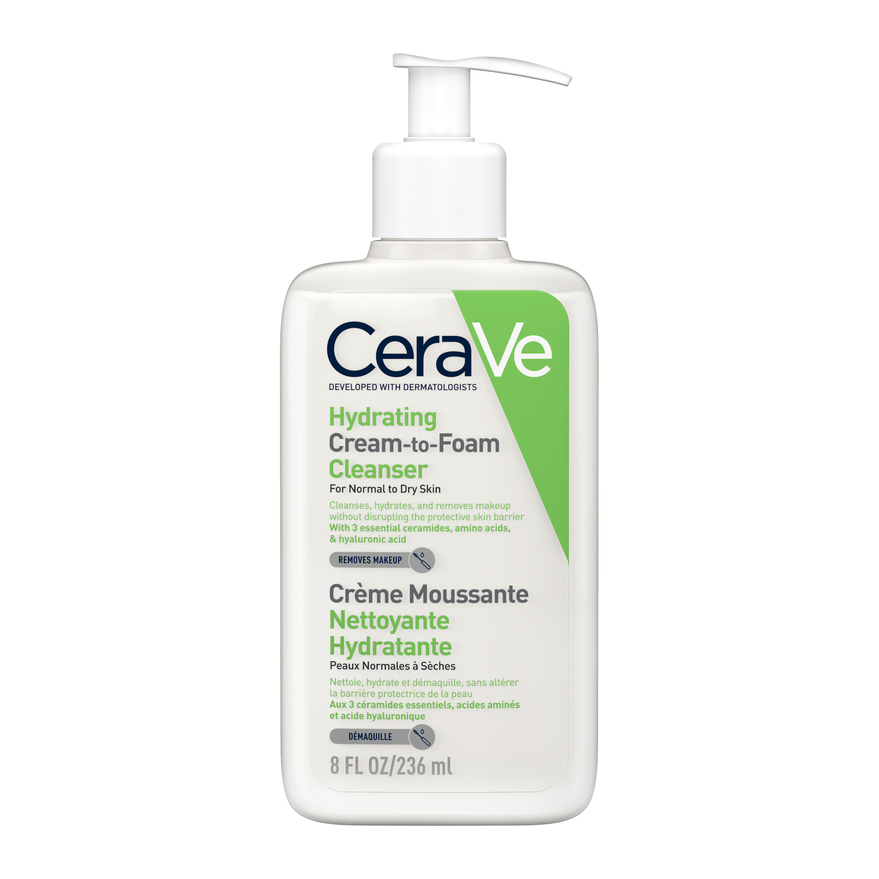 CeraVe Cream to Foam Cleanser 236 ml.