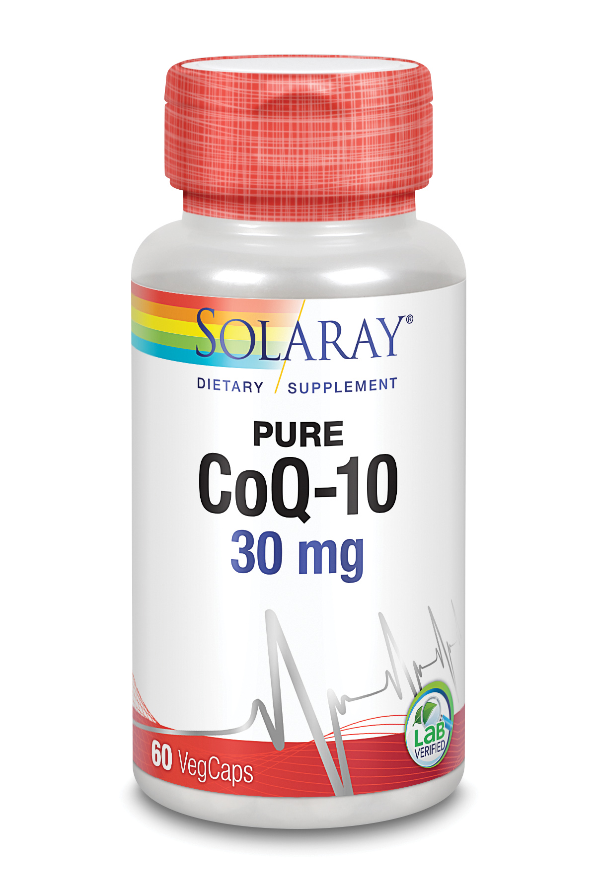 Solaray Pure CoQ-10 30mg 60 veganhylki