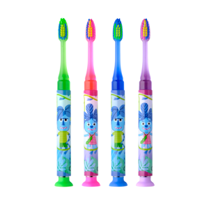 GUM barnatannbursti með ljósi 6 ára+, 4 litir