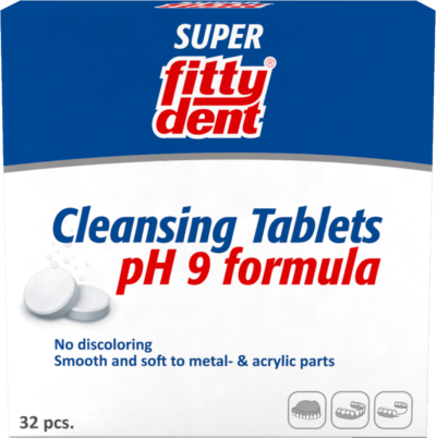 FittyDent Super Cleansing tablets 32 stk.