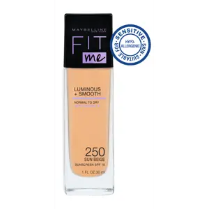 Maybelline Fit Me Luminous+Smooth farði #250 SunBeige