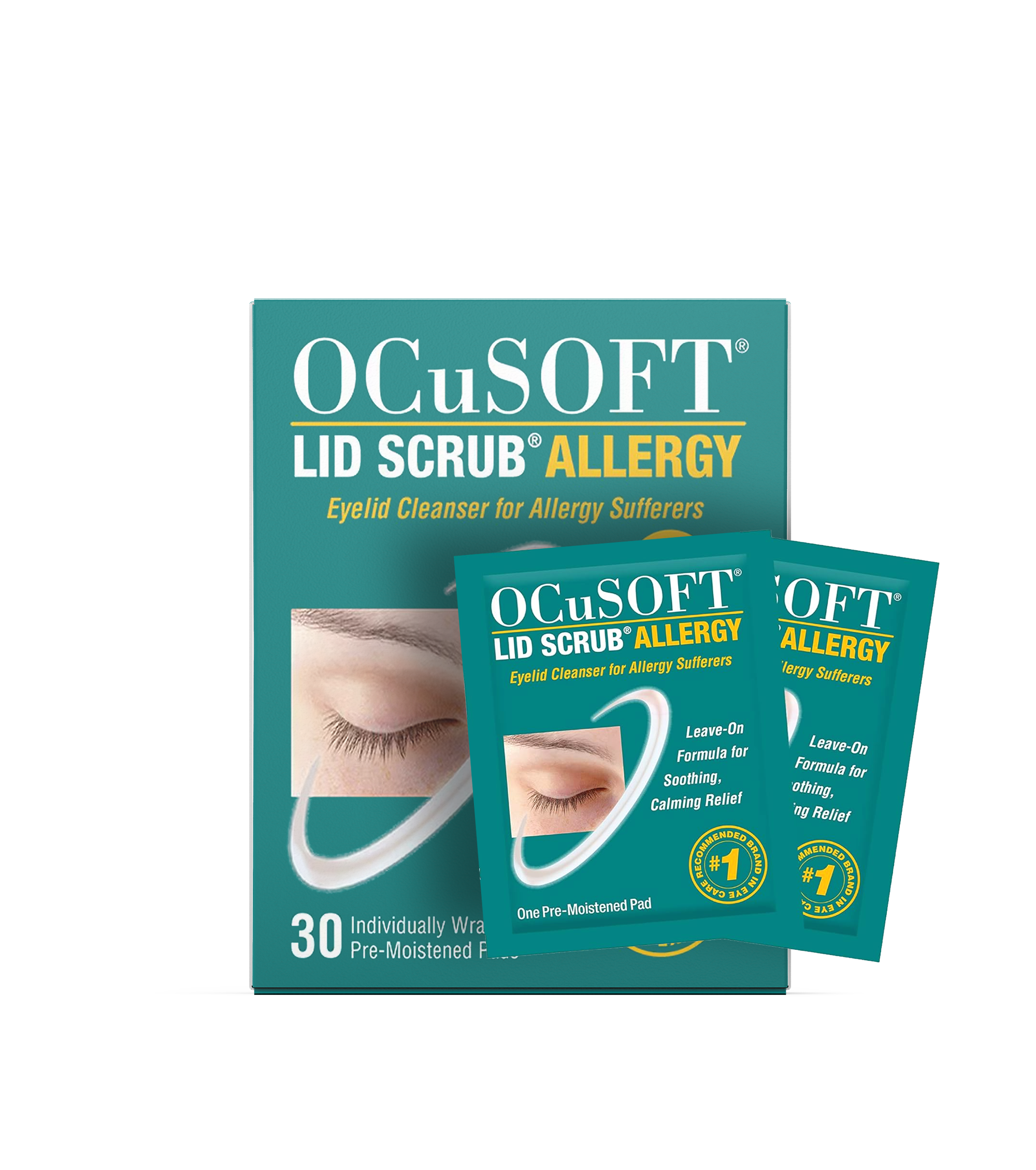 OCuSOFT augnklútar við ofnæmi 30 stk.