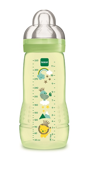MAM Baby bottle Peli 4 mán+ 330 ml. - fjórir litir (2)
