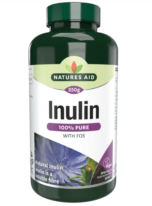 Natures Aid Inulin trefjar duft 250 gr.