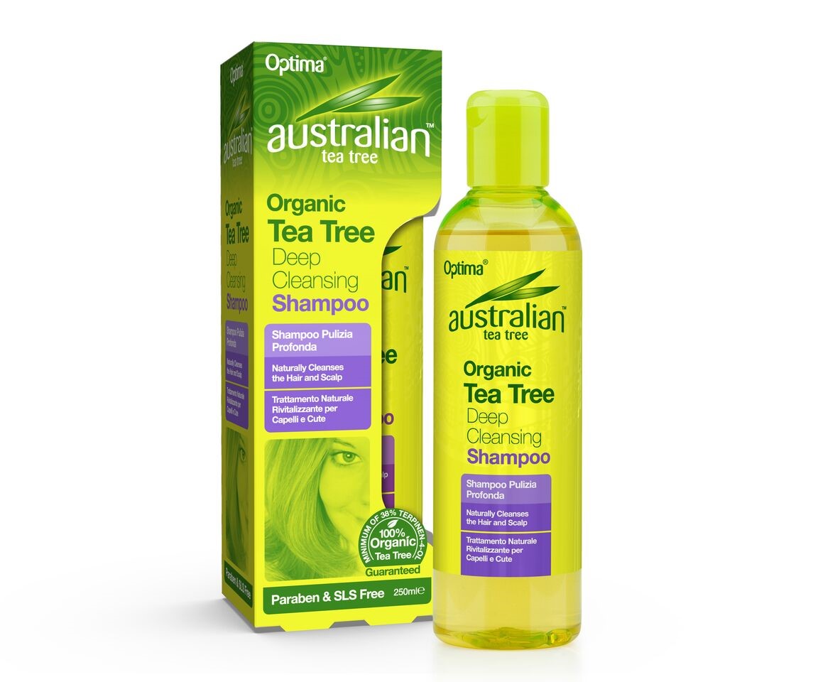 Optima Australian Tea Tree Deep Cleansing Sjampó 250 ml.
