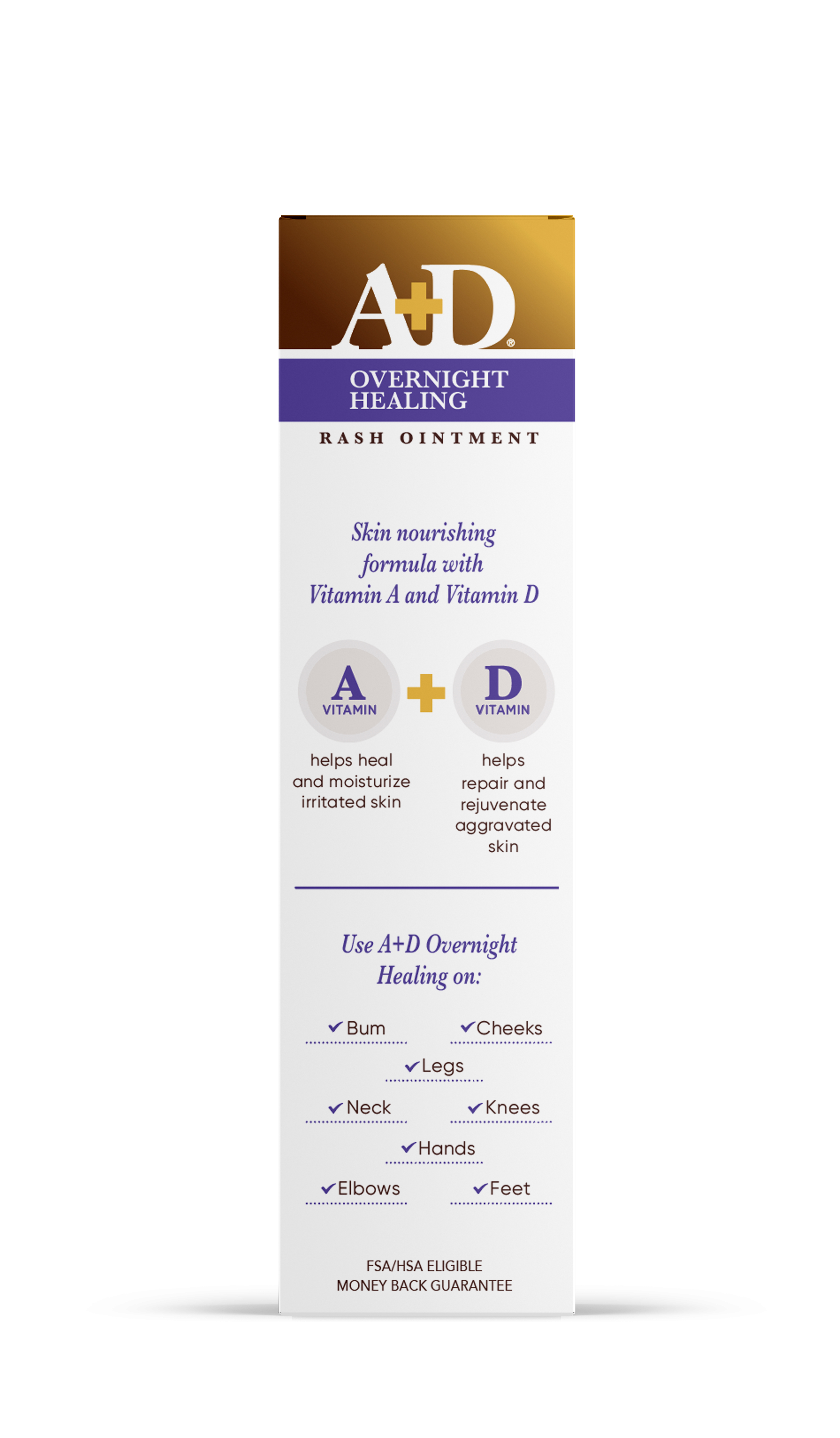 A+D Overnight Healing Rash Ointment 102gr