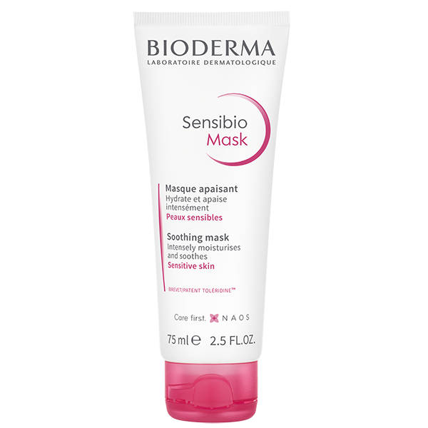 Bioderma SENSIBIO maski fyrir andlit og háls 75 ml.