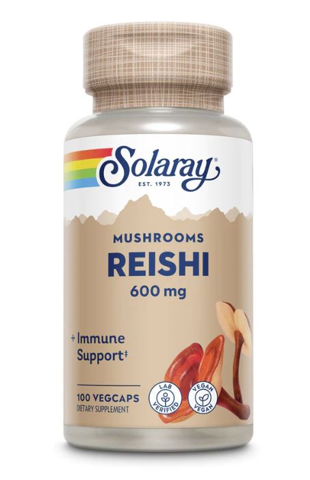 Solaray Reishi Mushroom 600mg 100 hylki