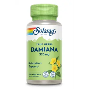 Solaray Damiana 370mg, 100 hylki