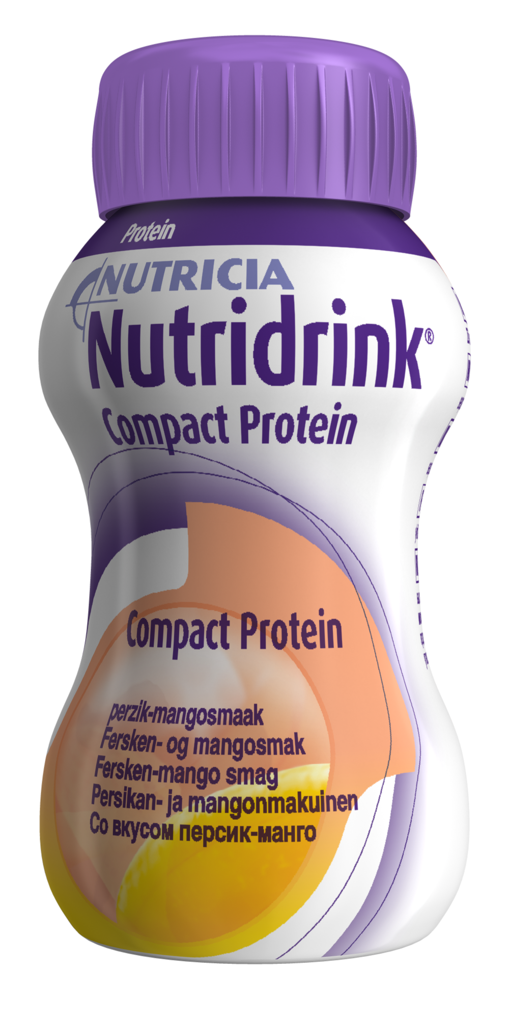 Nutricia Nutricia Nutridrink Compact Protein ferskju/mangó 4 x 125 ml.