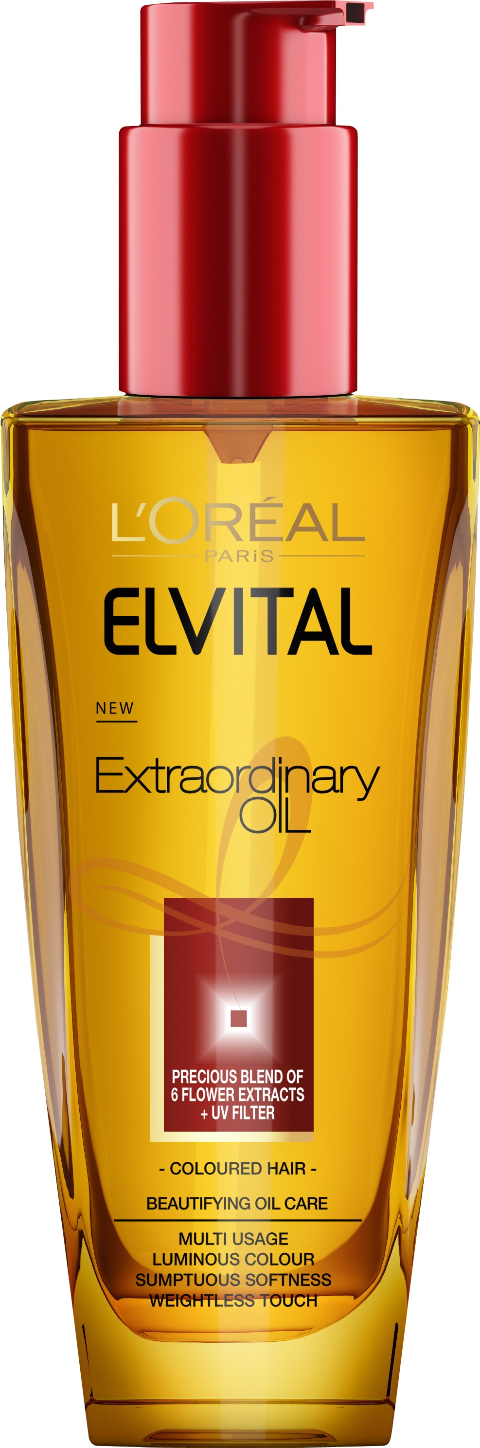 LOreal Elvital hárolía fyrir litað hár 100 ml.