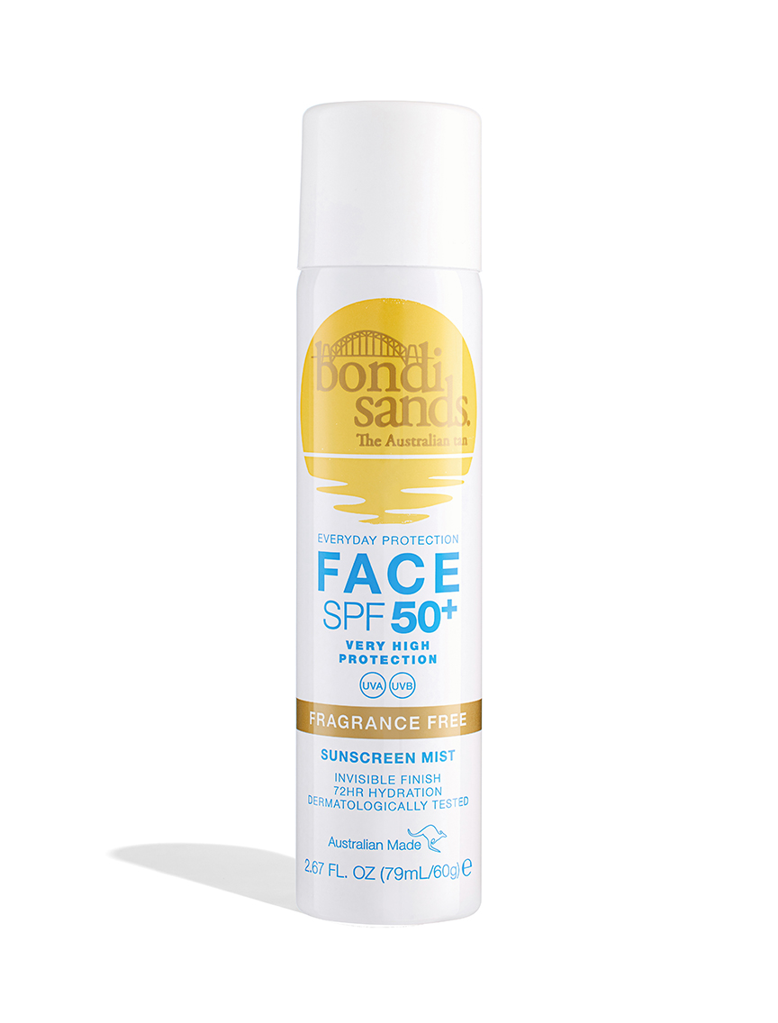 Bondi Sands Suncare SPF50+ Face Mist 60 gr. #án ilmefna
