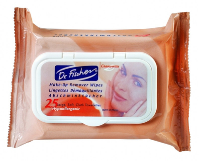 Dr. Fischer andlitshreinsiklútar 25 stk.