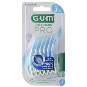 GUM Soft Picks PRO tannstönglar Small, 30 stk.