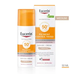 Eucerin Pigment Control fyrir andlit litað SPF50+ , 50 ml. #medium