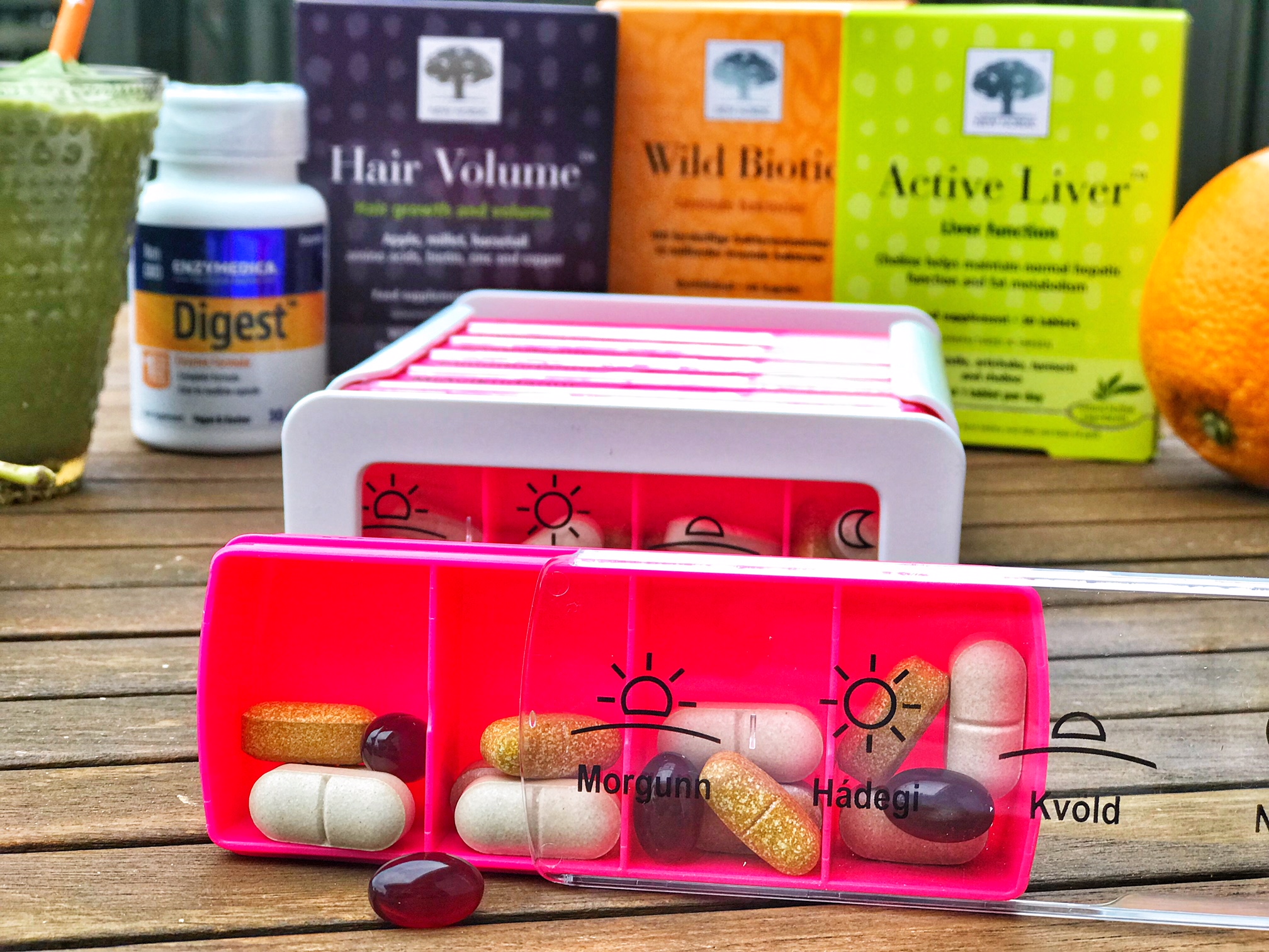 Anabox vítamínbox vikubox fyrir hvern dag #bleik (1)