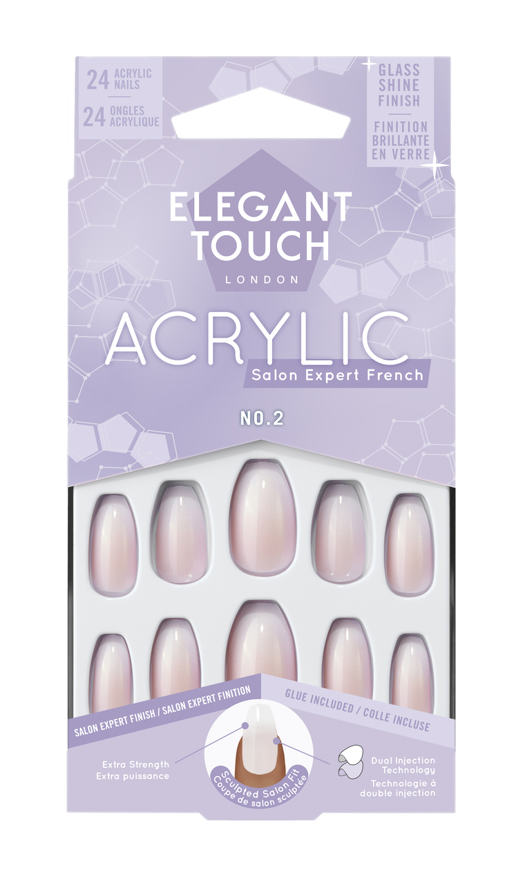 Elegant Touch Acrylic French #02 Coffin (3)