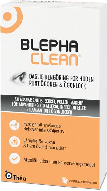 Blephaclean blautpúðar við hvarmabólgu 20 stk.