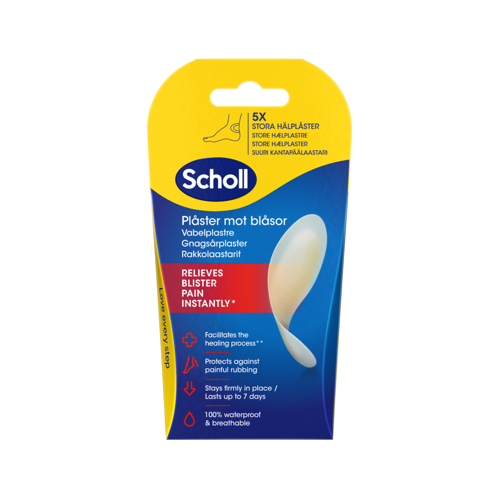 Scholl hælsærisplástur 5 stk. #large