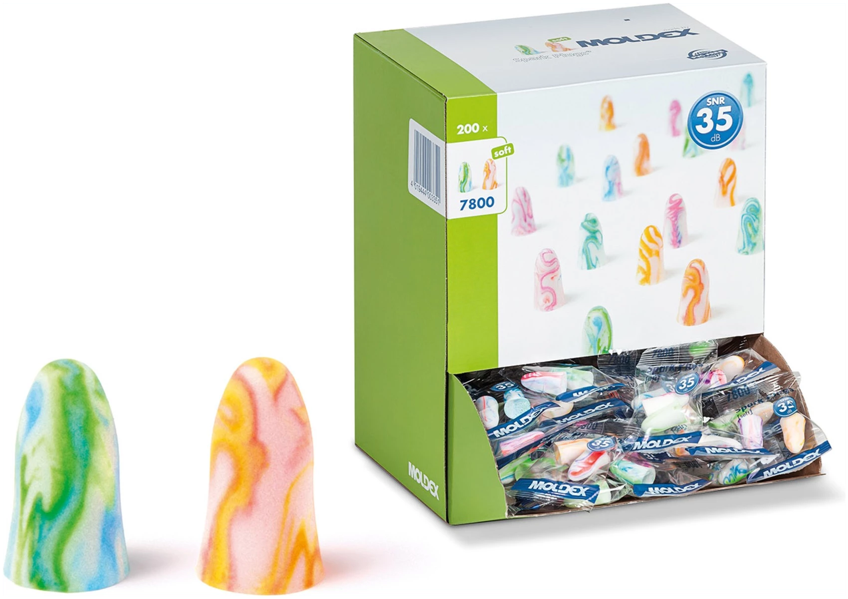 Moldex eyrnatappar Spark plugs 1 par (2)