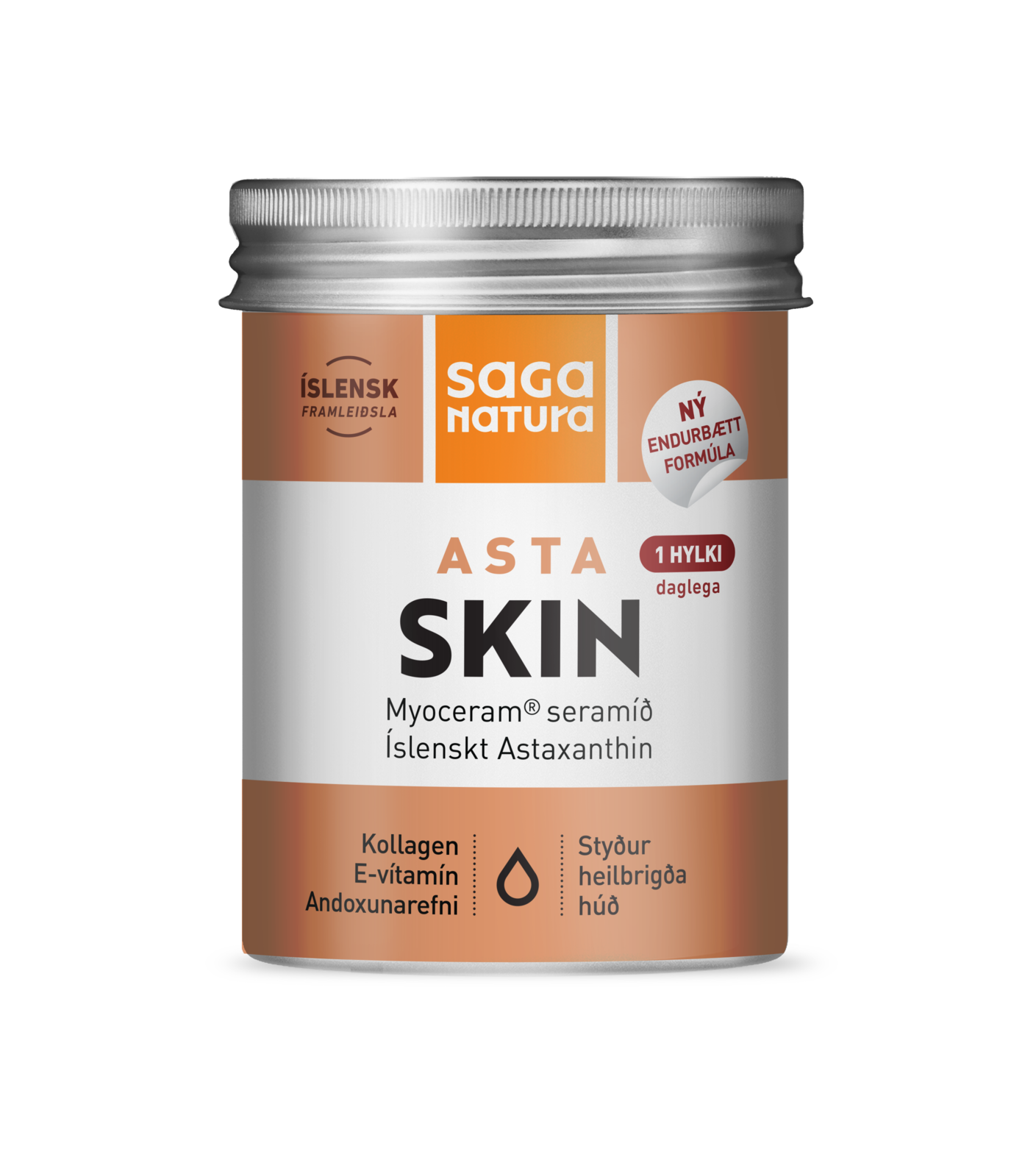 Saga Natura AstaSkin 30 hylki - fyrir húðina