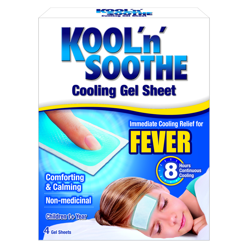 Kool'n Soothe Kælipúðar fyrir börn frá 1 árs aldri