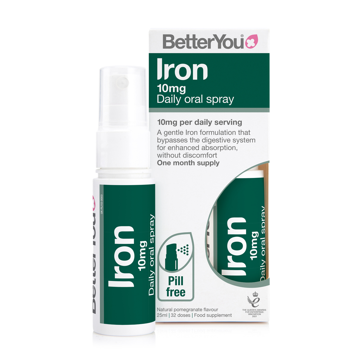 Better You Iron 10mg munnúði 25 ml. #32 skammtar