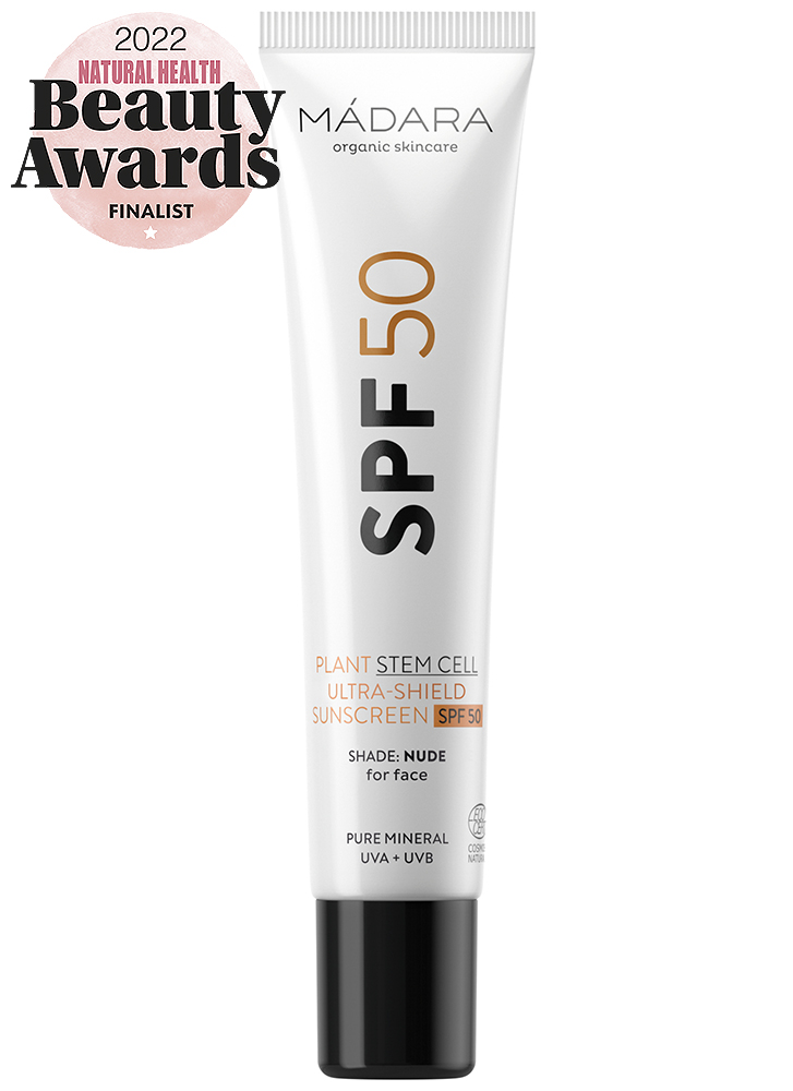Mádara Plant Stem Cell Ultra-Shield Sólarvarnir andlit SPF50, 40 ml.