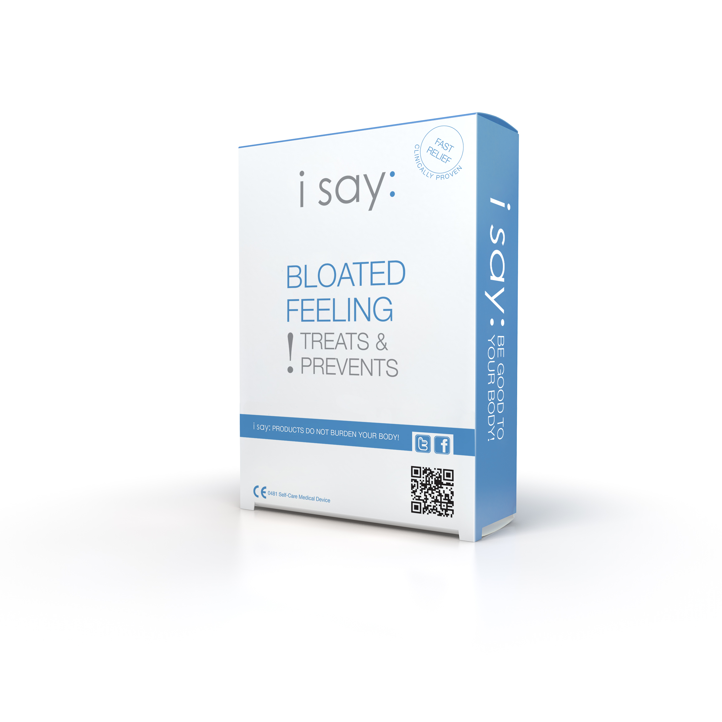 I say við uppþembu og IBS 30 stk.