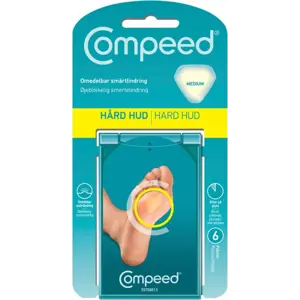Compeed plástrar á harða húð 6 stk.