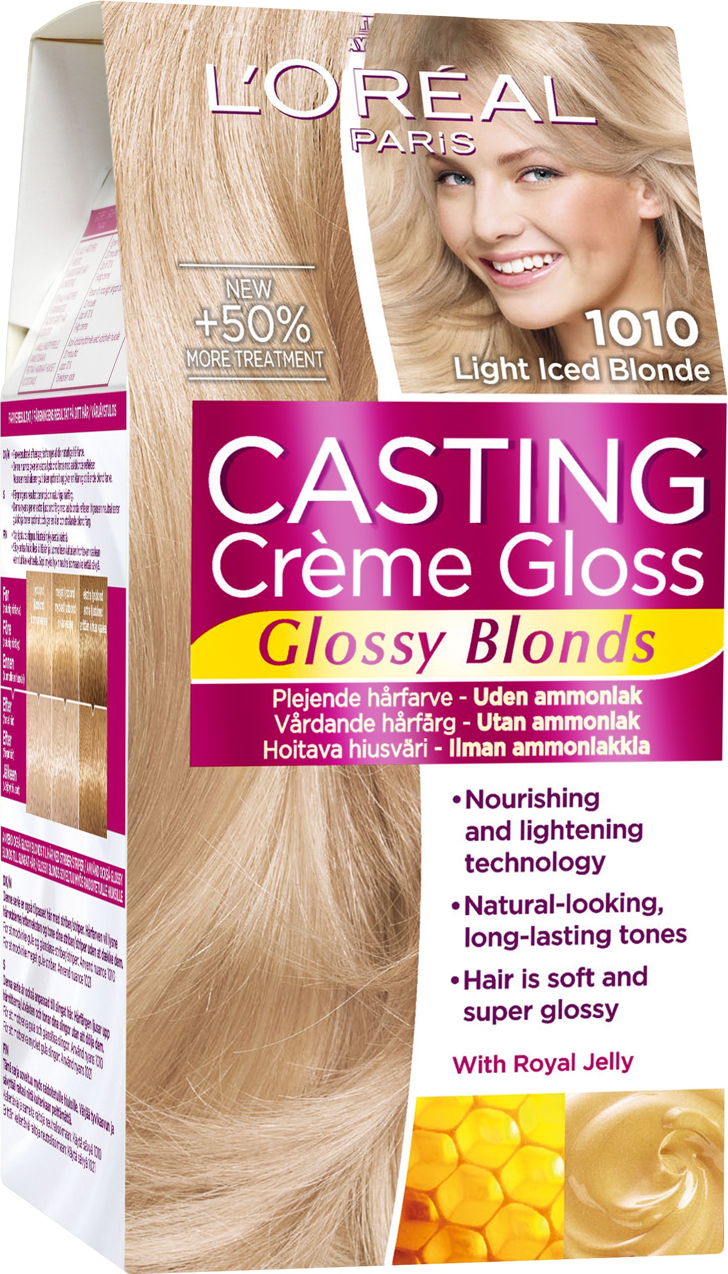 L'Oreal Casting Creme Gloss #1010 Light Iced Blonde