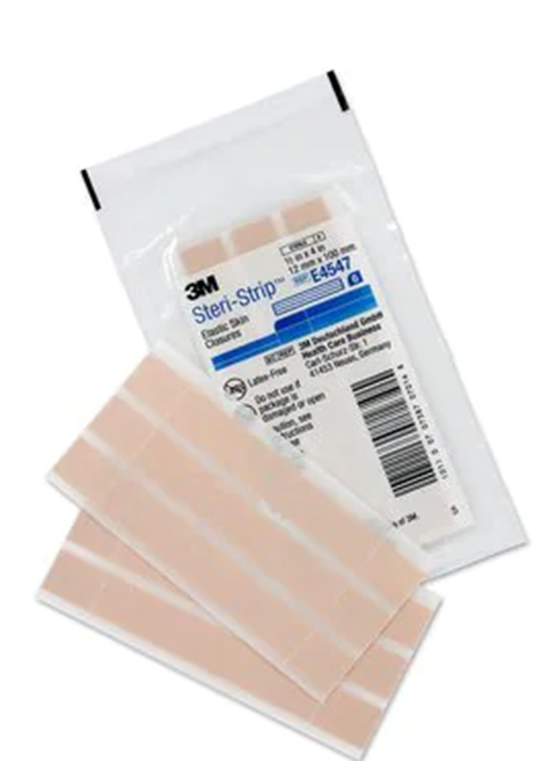 3M Steri-strip plástur brúnn 12x100mm