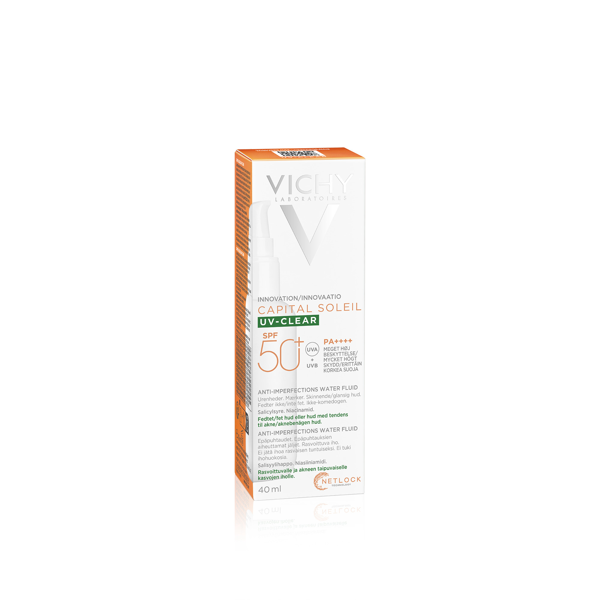 VICHY  Capital Solei UV-Clear Mattifying SPF50.  40 ml. (1)