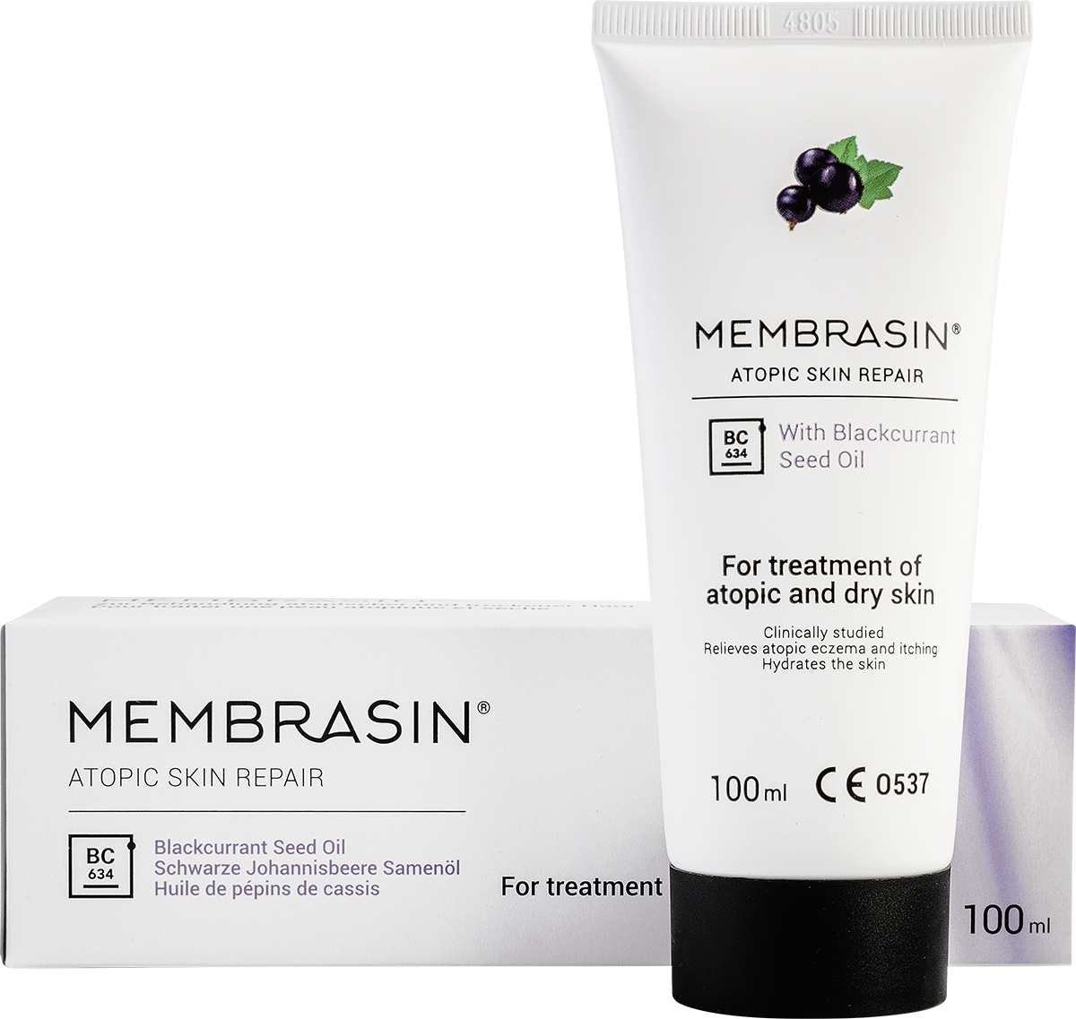 Membrasin Dermal græðikrem fyrir þurra húð 100 ml.