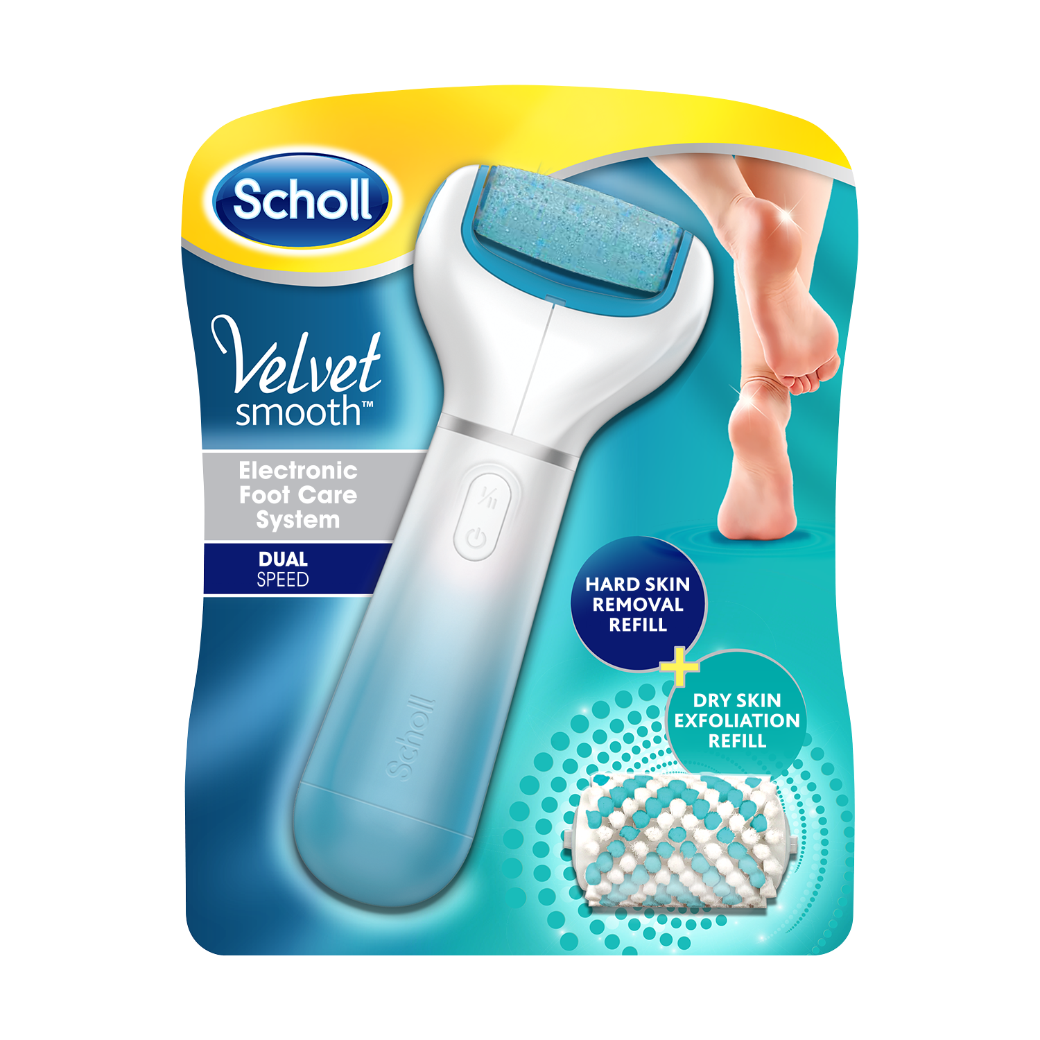 Scholl Velvet Diamond fótaraspur