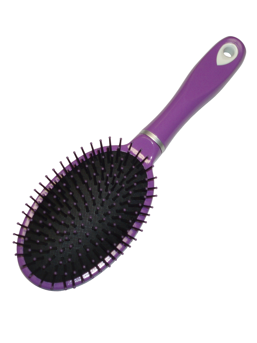 Hárbursti fjóublár