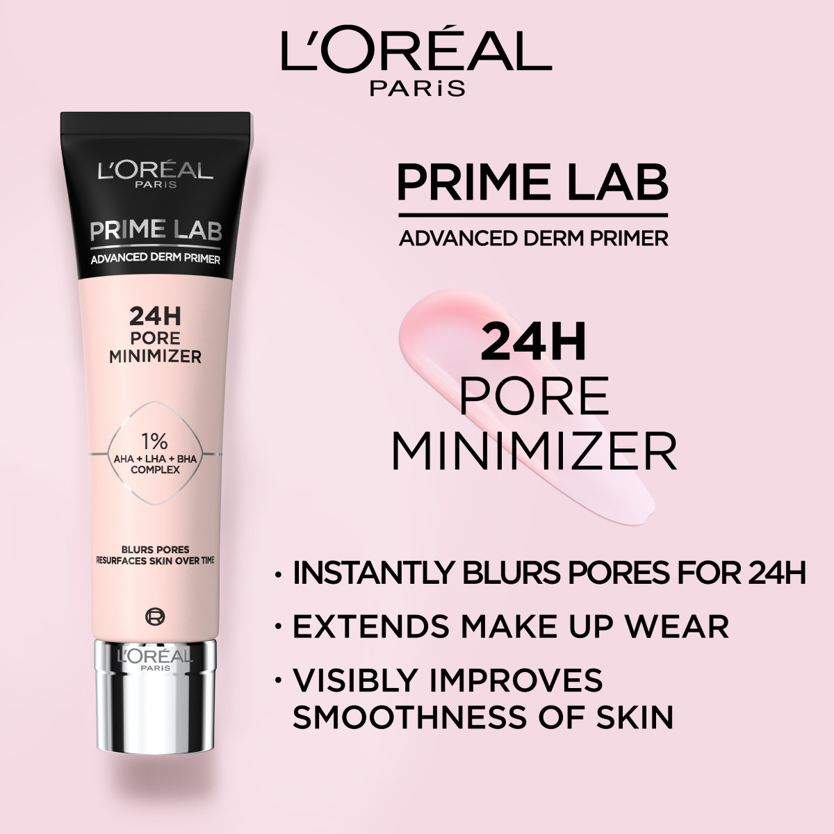 L'Oréal Paris Prime Lab Primer 24H Pore Minimizer 30 ml. (1)