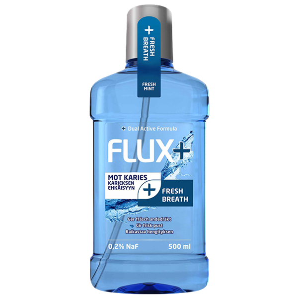 Flux Fresh Mint 0,2 % flúorlausn 500 ml.