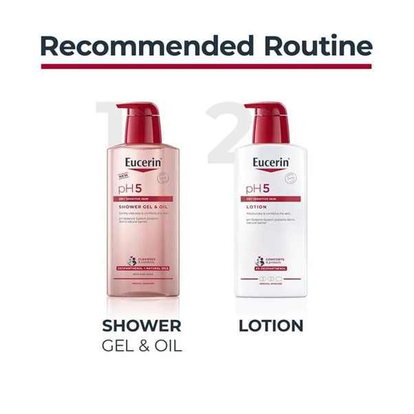 Eucerin pH5 Shower Gel & Oil 400 ml. (1)