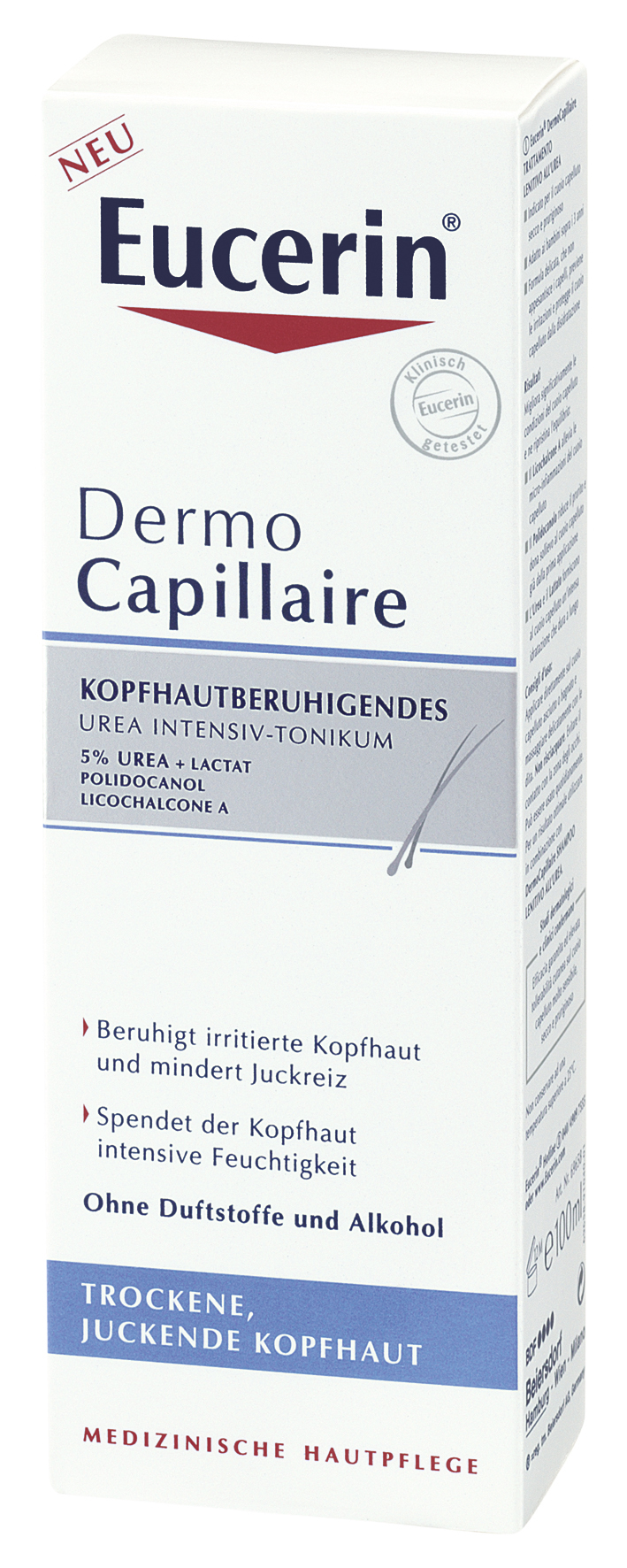 Eucerin DermoCapillaire Calming Urea Tonic 100 ml.