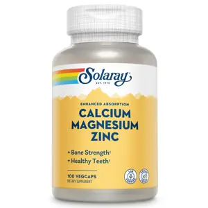 Solaray Calcium Magnesium Zinc 100 hylki