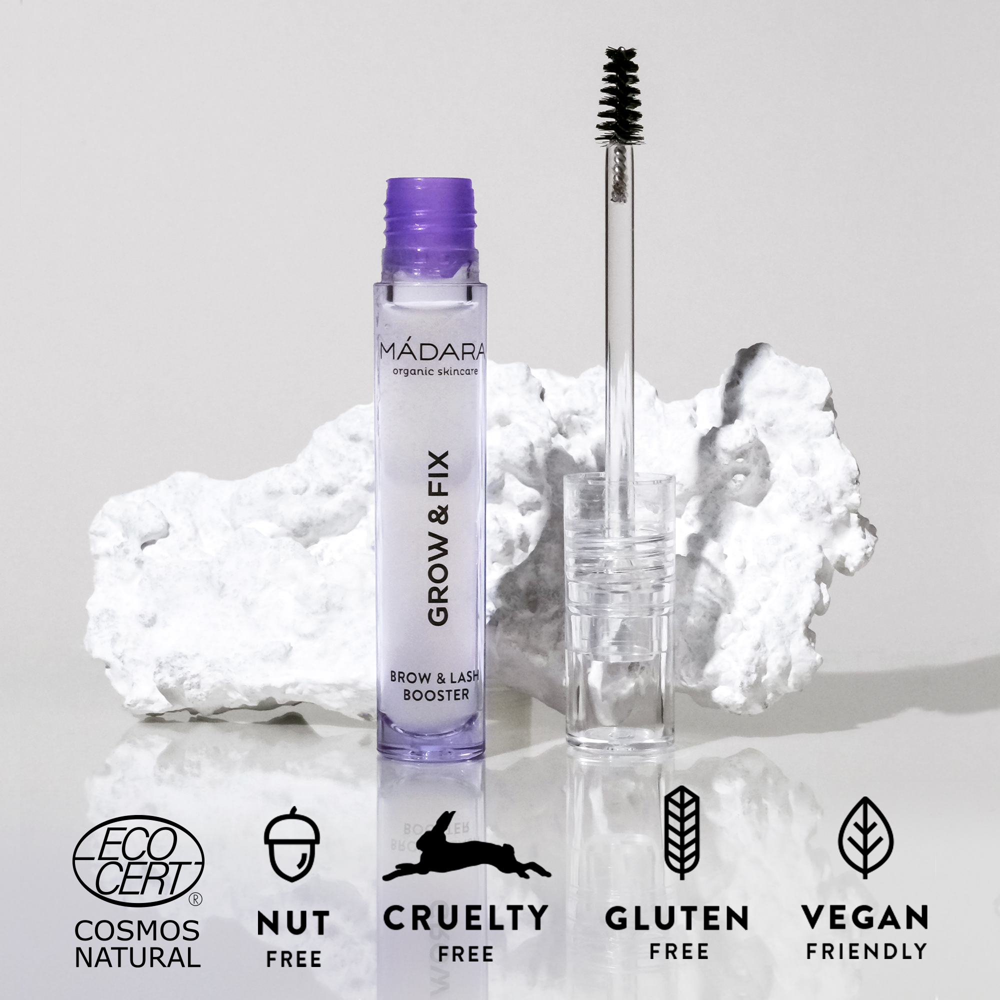 Mádara Grow & Fix augnhára-og brúnanæring 4.25 ml. (2)